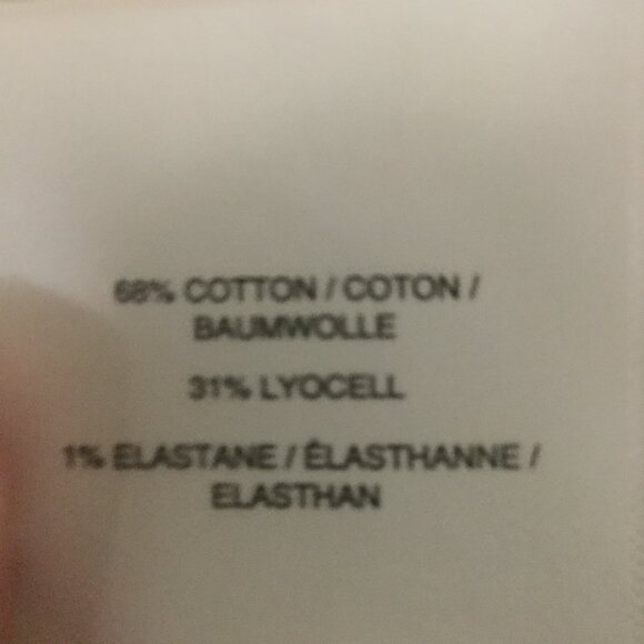 NWT Silver jean shorts 26 inch waist with 7inch inseam drawstring at waist - Picture 5 of 8